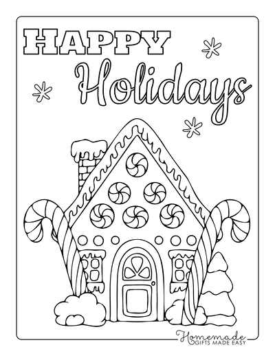 Holiday Coloring Pages