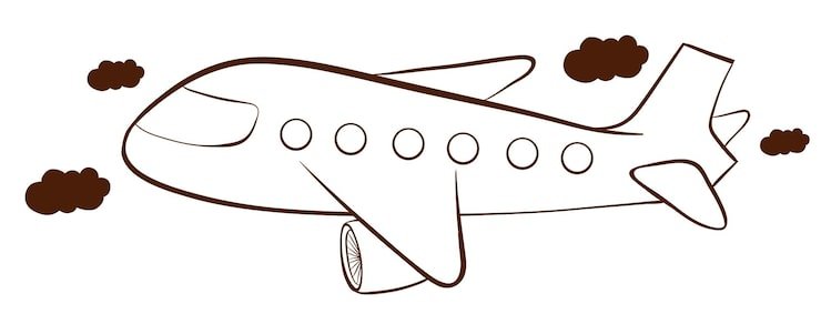 Airplane 1308 83563