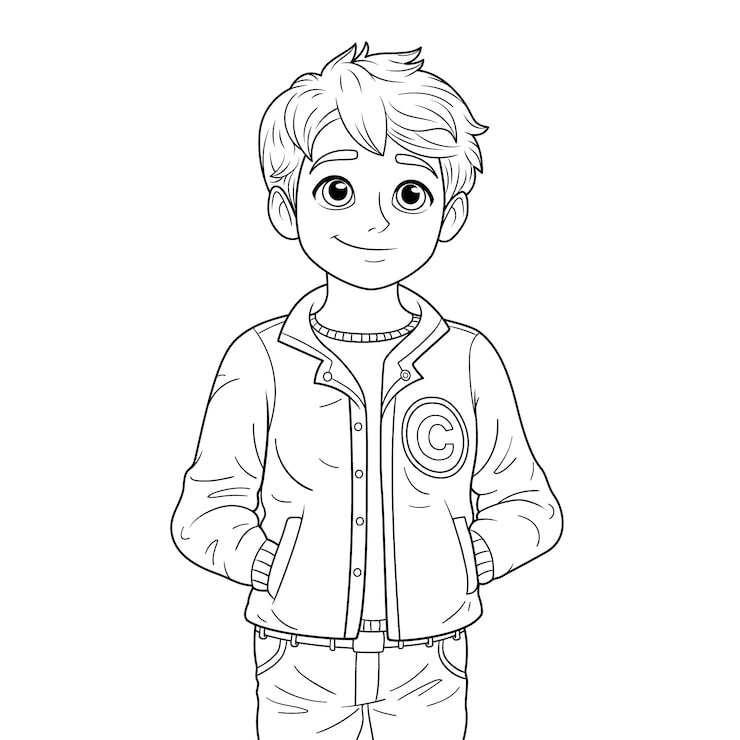 Anime Coloring Pages Illustration 23 2151307394
