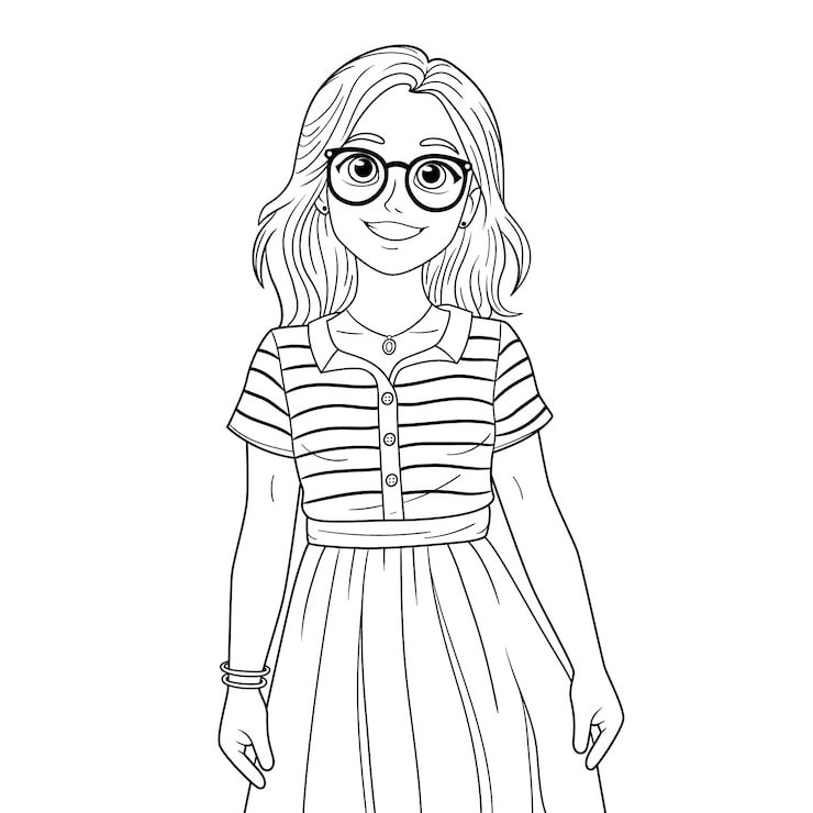 Anime Coloring Pages Illustration 23 2151307397