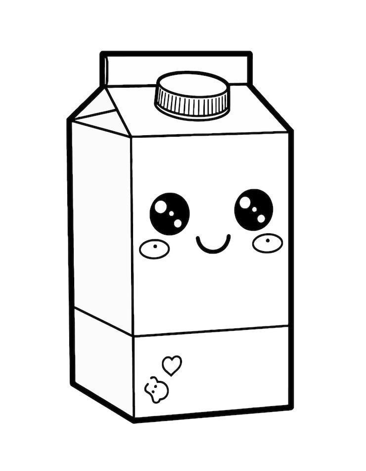 Black White Drawing Box With Eyes Smile It 1166600 779