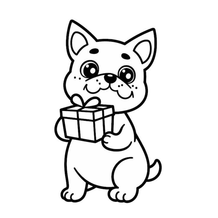 Black White Drawing Cat Holding Box That Says Cat 1166600 898