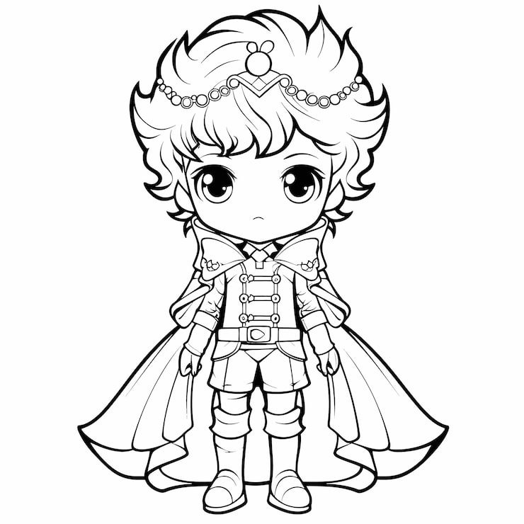 Black White Drawing Girl With Crown Her Head 585140 5381
