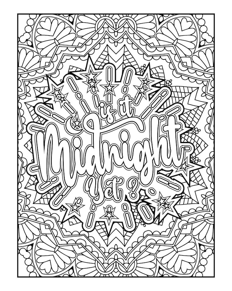 Black White Drawing Night Night 210025 2628