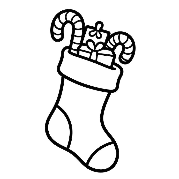 Black White Drawing Santa Claus 1166600 891