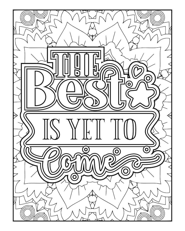 Black White Poster That Says Best Is Come Welcome 210025 2622
