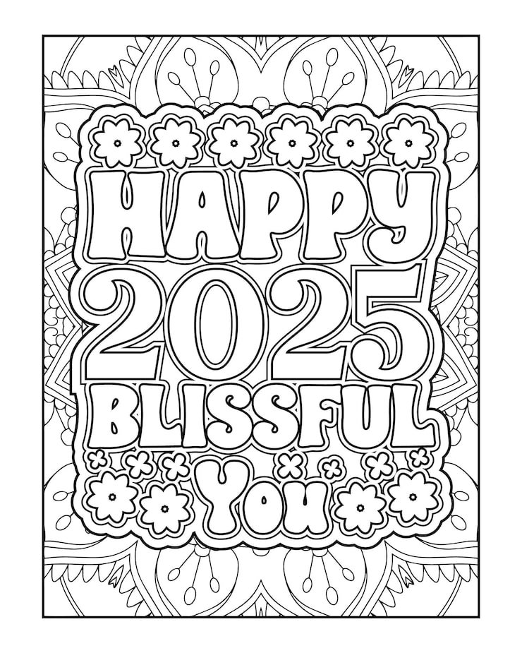Black White Poster That Says Happy Happy Birthday 210025 2659