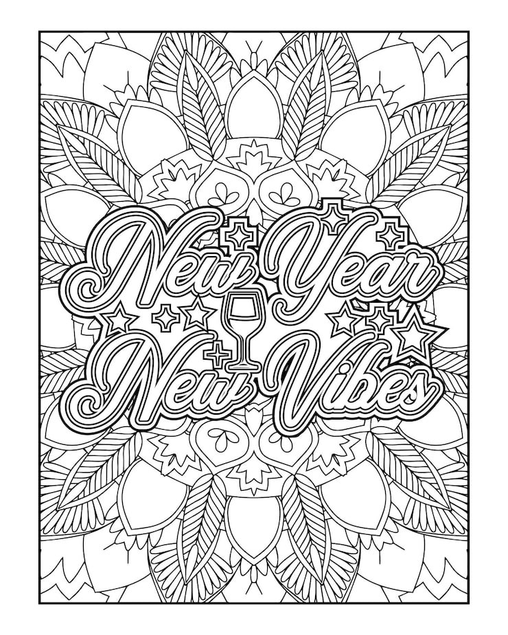 Black White Poster That Says New Year It 210025 2630