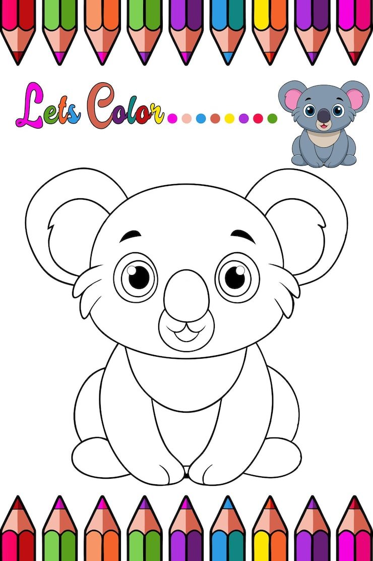 Camel Coloring Page Kids Adorable Cartoon Animal Illustration 1272116 1324