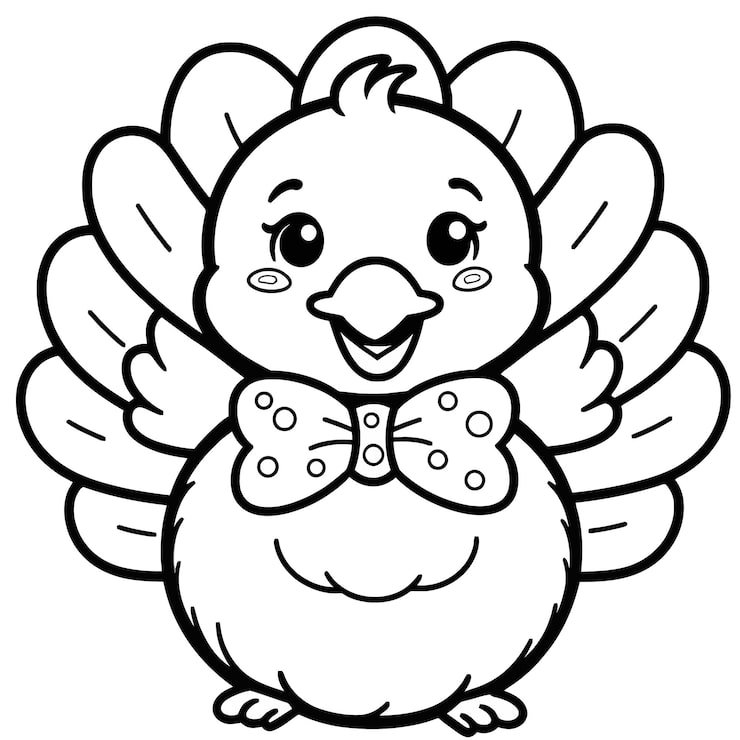 Cartoon Chicken With Wings Open Bow Tie 1166600 861