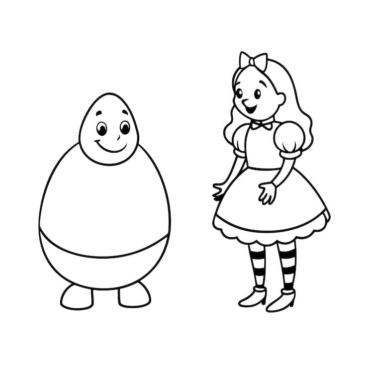Cartoon Drawing Chicken Girl With Chicken 1149263 5485
