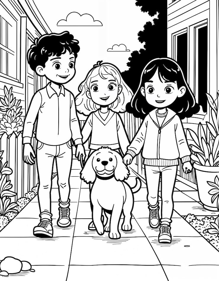 Coloring Book Illustration Design 23 2151967647