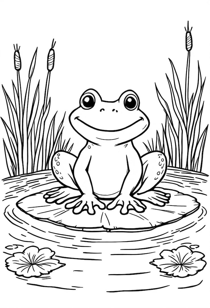 Coloring Book Page Illustration 23 2151900582