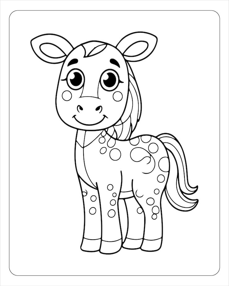 Cute Animals Coloring Pages 638495 1184