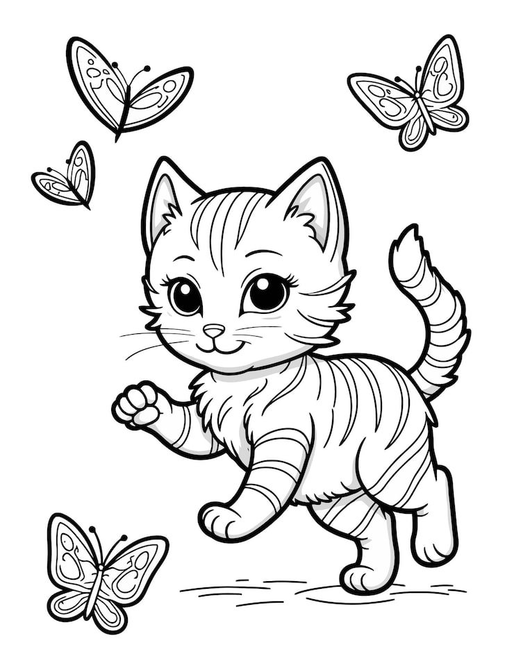 Cute Dog Playing Coloring Page 1166600 965