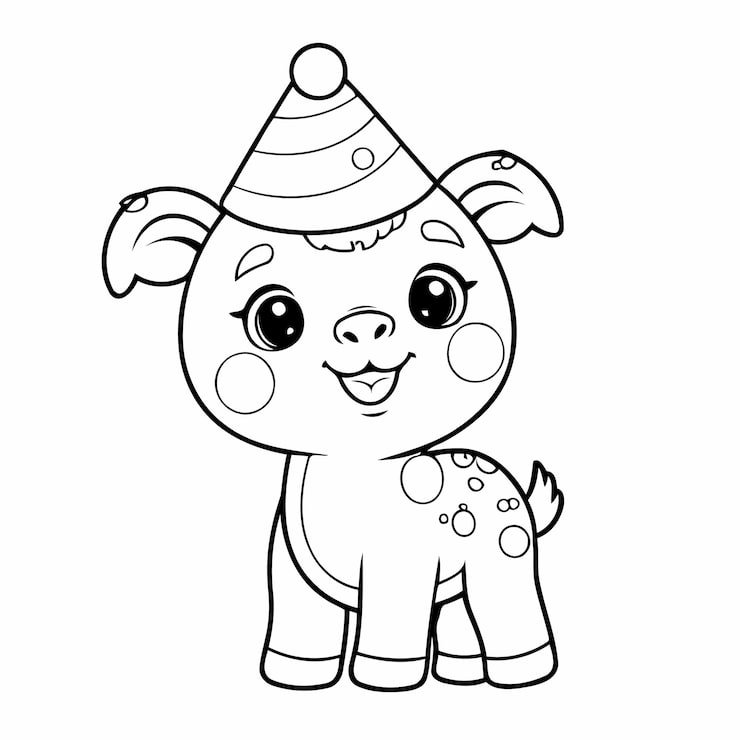 Cute Vector Illustration Camel Kids Colouring Page 925324 6597