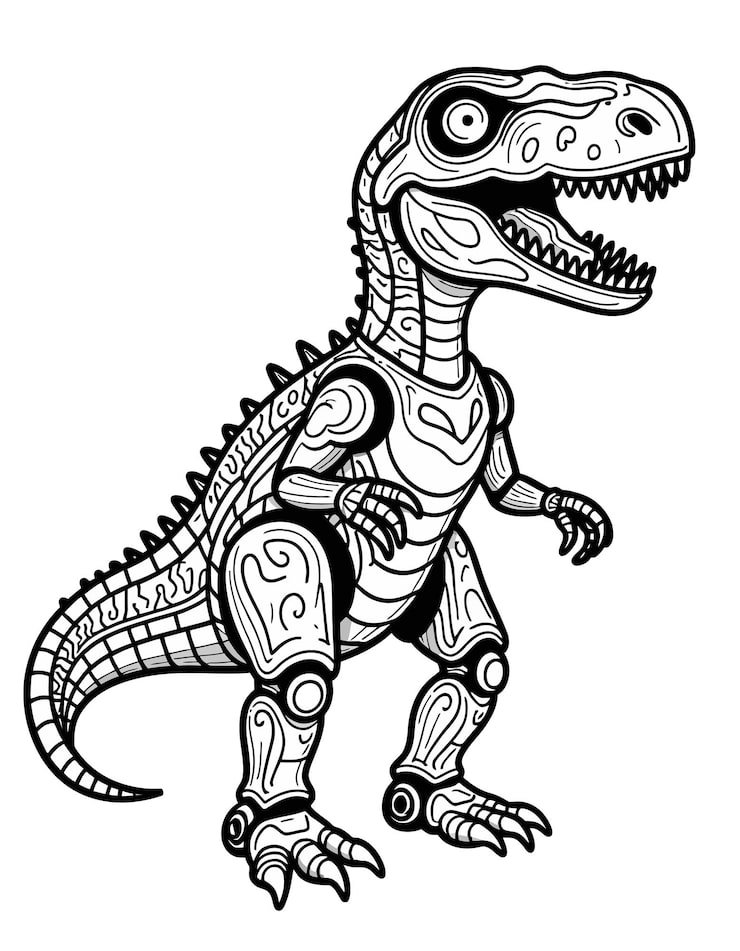 Dinosaur With Drawing Dinosaur It 1166600 1026