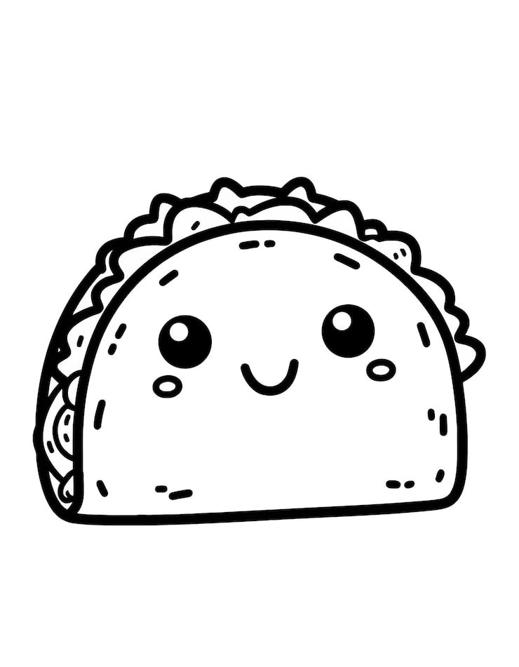 Drawing Burger With Smile It 1166600 783