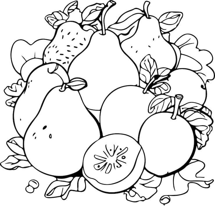 Drawing Fruit With Drawing Strawberry It 1119841 1648