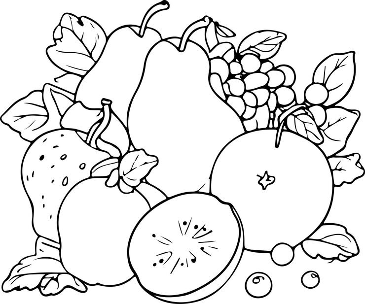 Drawing Fruit With Word Fruit It 1119841 1639