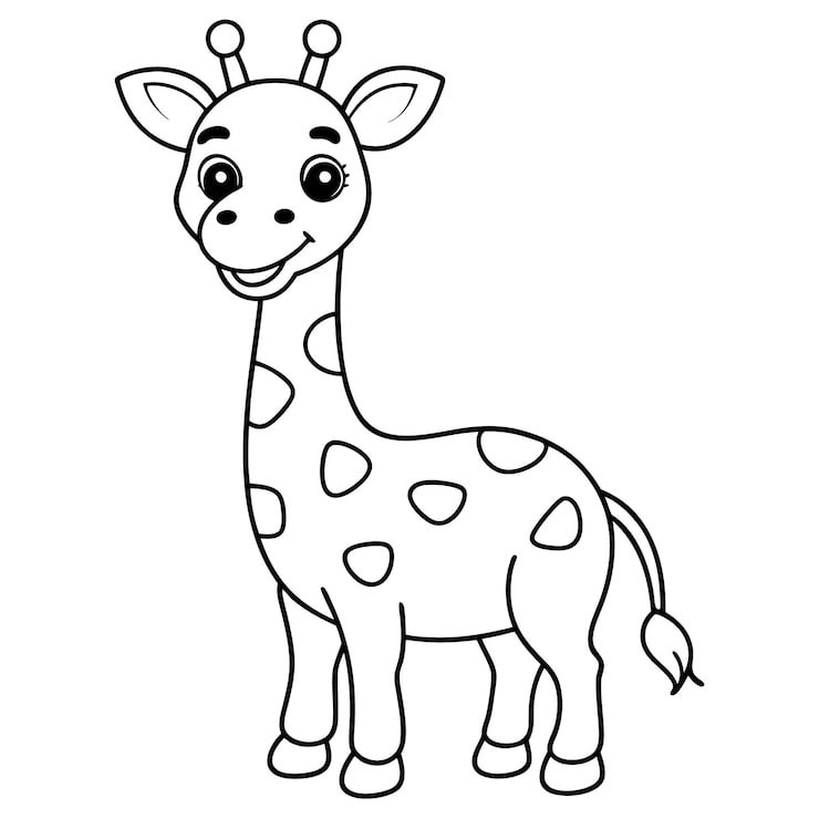 Drawing Giraffe With Giraffe It 790714 2259