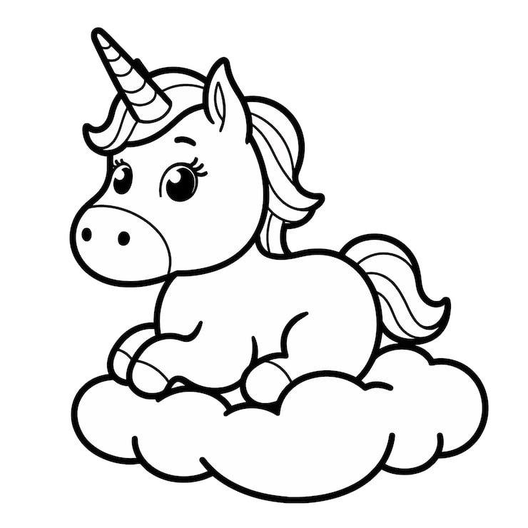 Drawing Unicorn With Horn It 1166600 1209