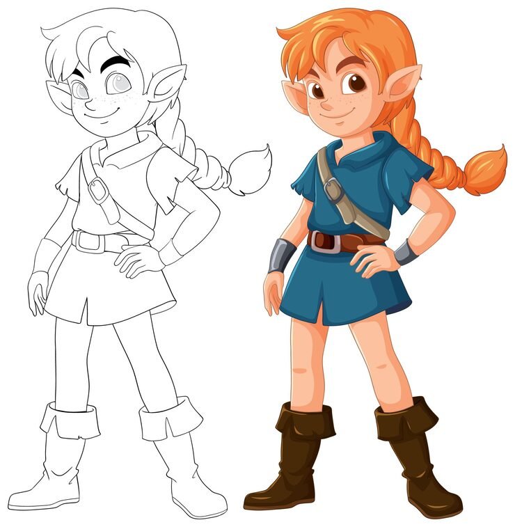 Fantasy Elf Character Design 1308 175008