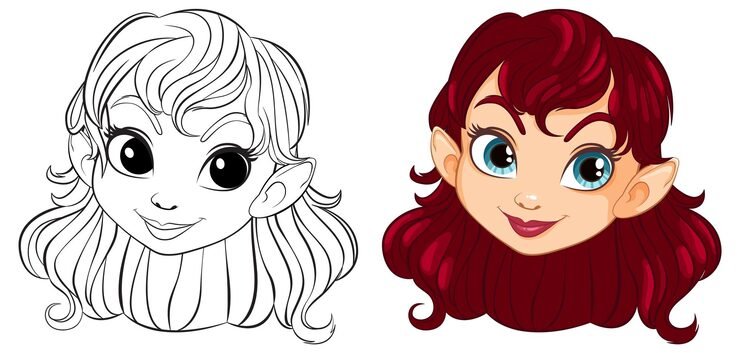 From Sketch Colorful Vector Illustration 1308 162848