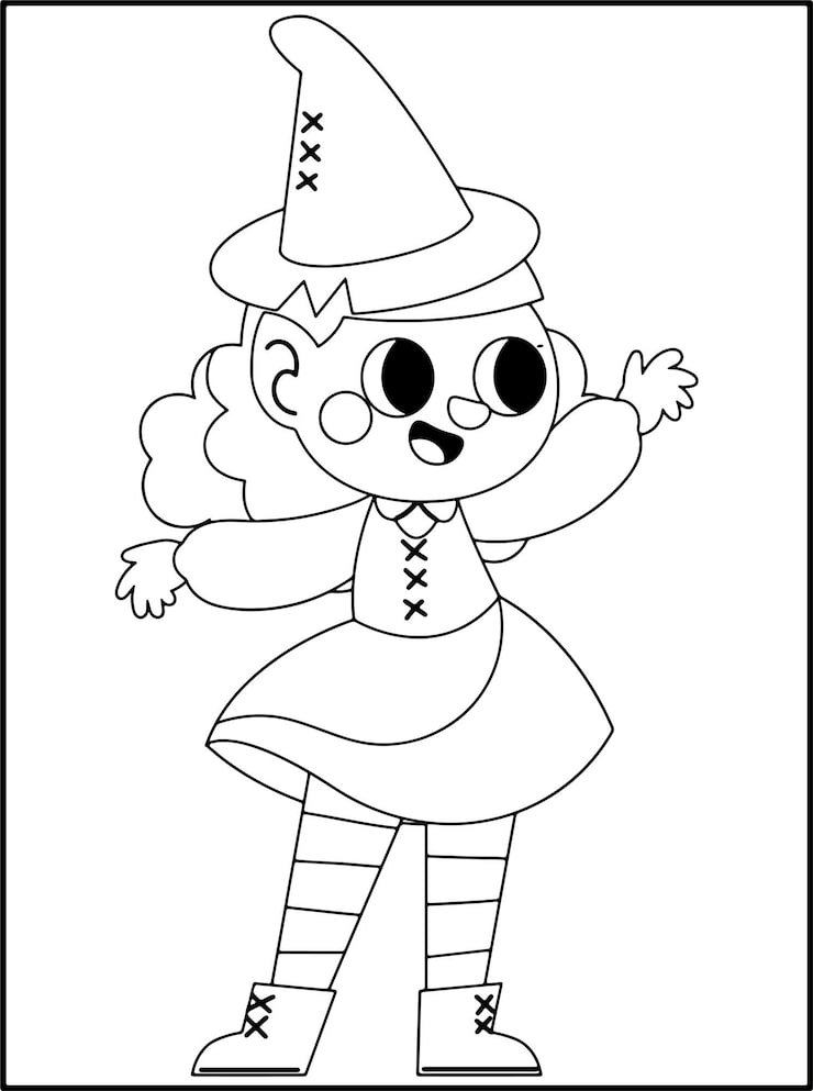 Halloween Coloring Book Kids 614424 1619