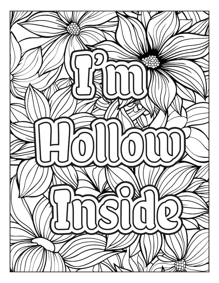 Halloween Quotes Coloring Pages 588554 10403