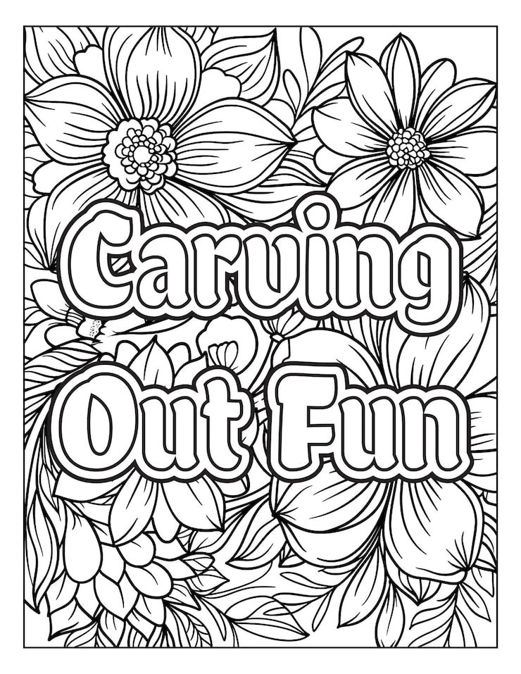 Halloween Quotes Coloring Pages 588554 10407