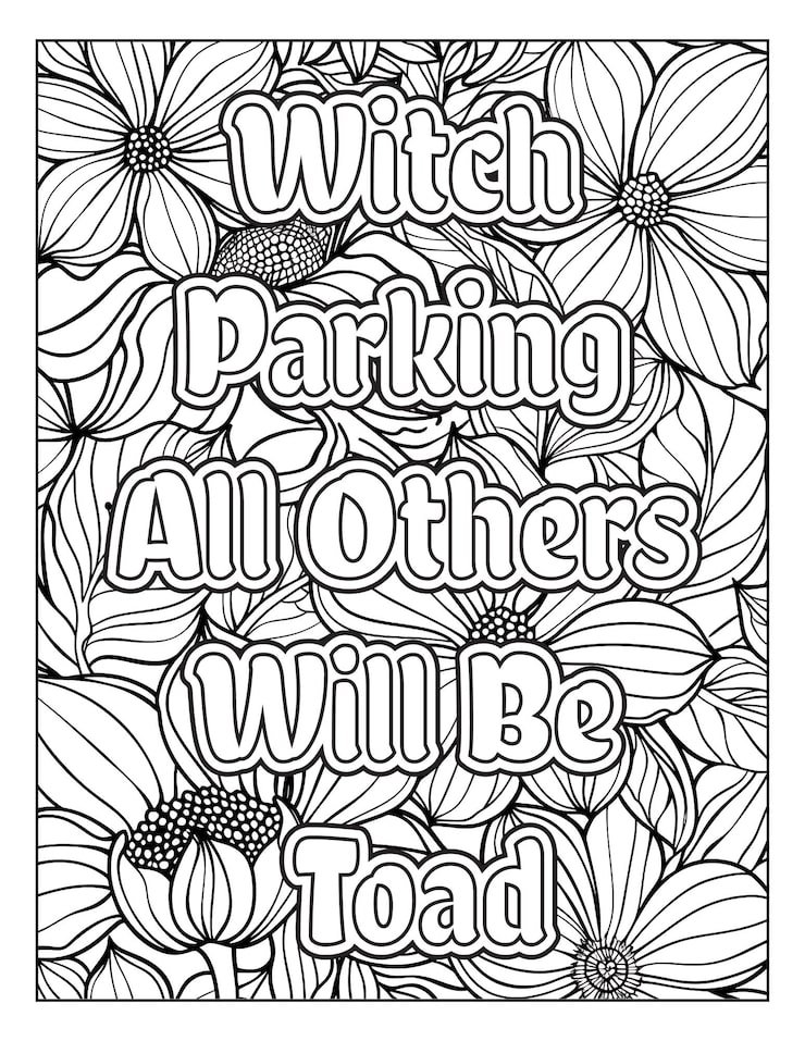 Halloween Quotes Coloring Pages 588554 10412