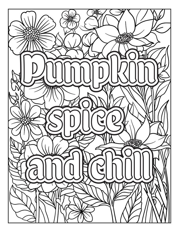 Halloween Quotes Coloring Pages 588554 10418