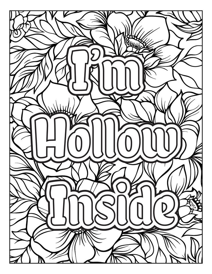 Halloween Quotes Coloring Pages 588554 10420
