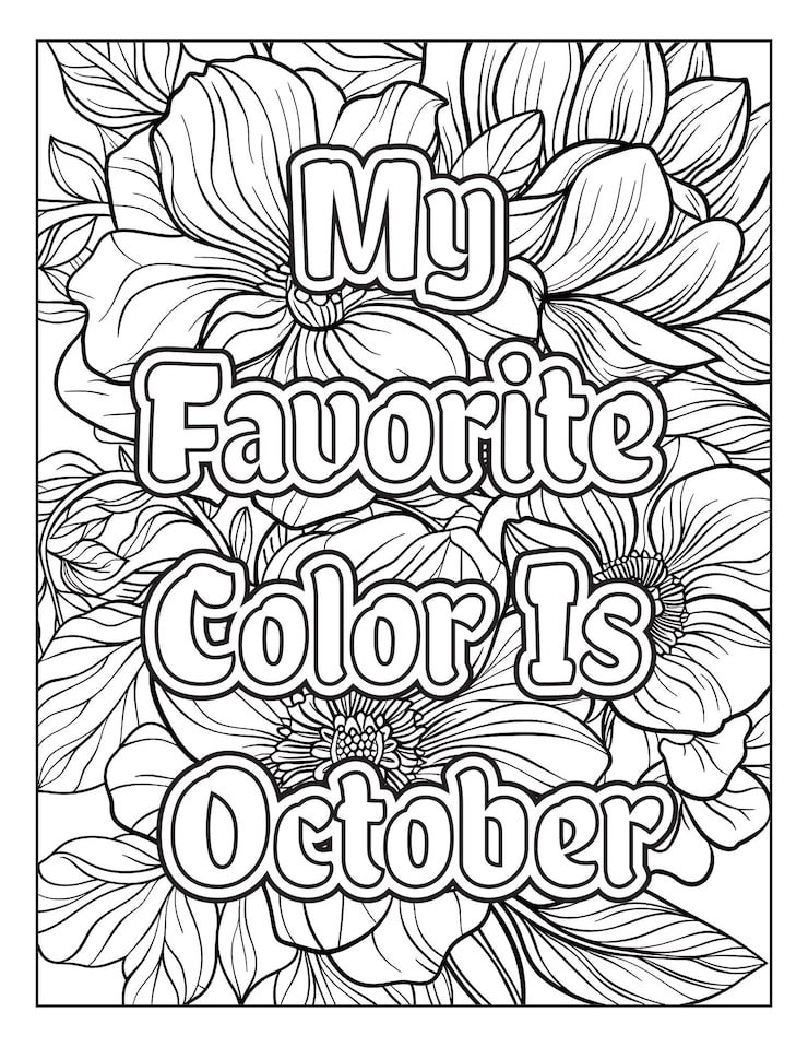 Halloween Quotes Coloring Pages 588554 10421