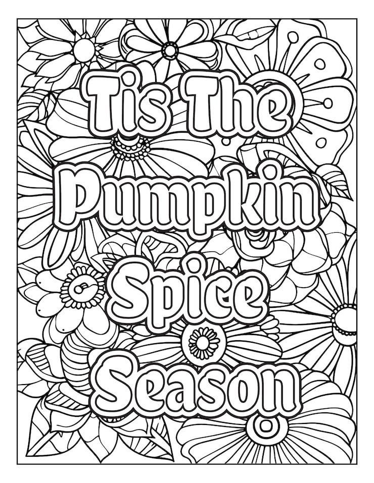 Halloween Quotes Coloring Pages 588554 10422