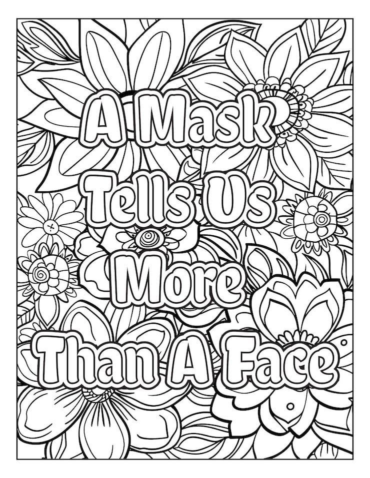 Halloween Quotes Coloring Pages 588554 10431
