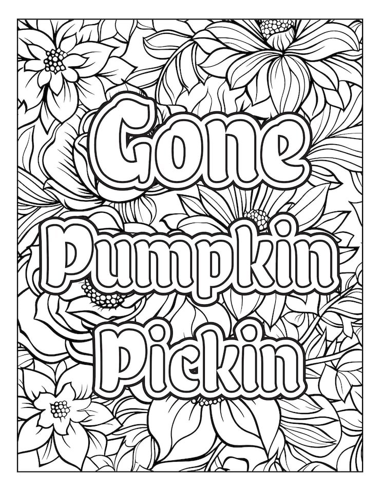 Halloween Quotes Coloring Pages 588554 10442