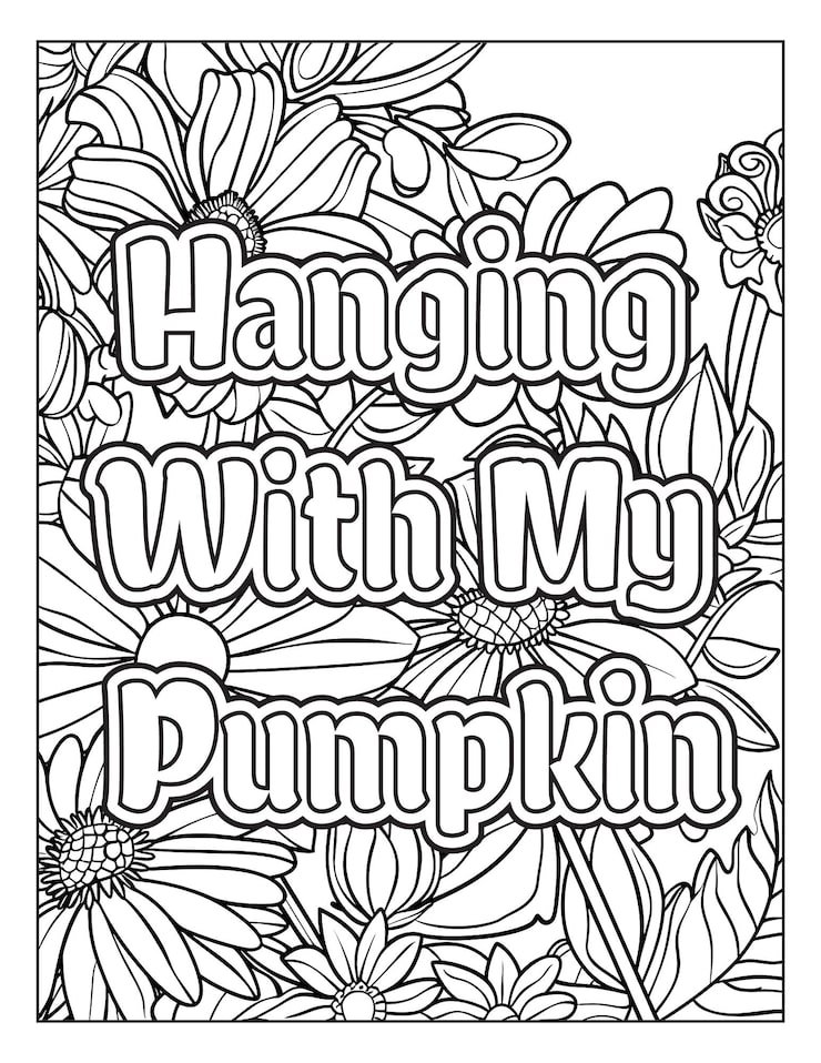 Halloween Quotes Coloring Pages 588554 10444