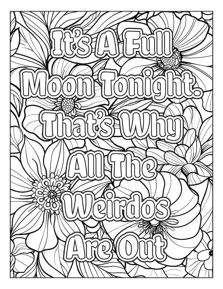 Halloween Quotes Coloring Pages 588554 10510