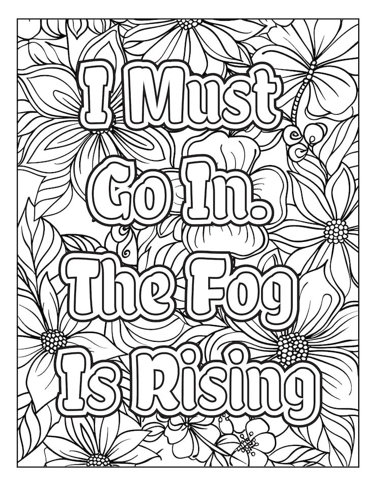 Halloween Quotes Coloring Pages 588554 10525