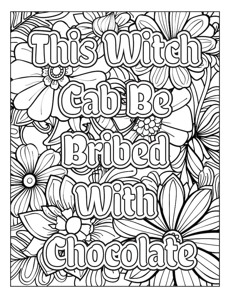 Halloween Quotes Coloring Pages 588554 10538