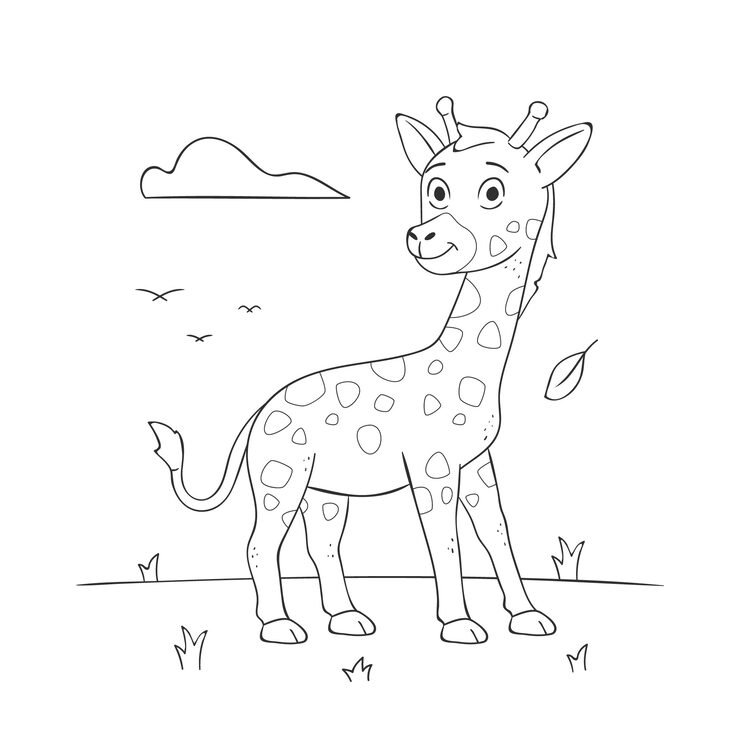 Hand Drawn Animal Outline Illustration 23 2150556029