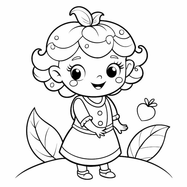 Hand Drawn Coloring Book Illustration 1082311 1148