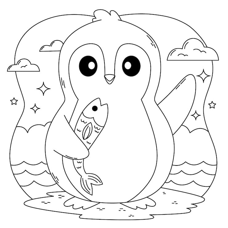 Hand Drawn Kawaii Illustration 23 2151186029