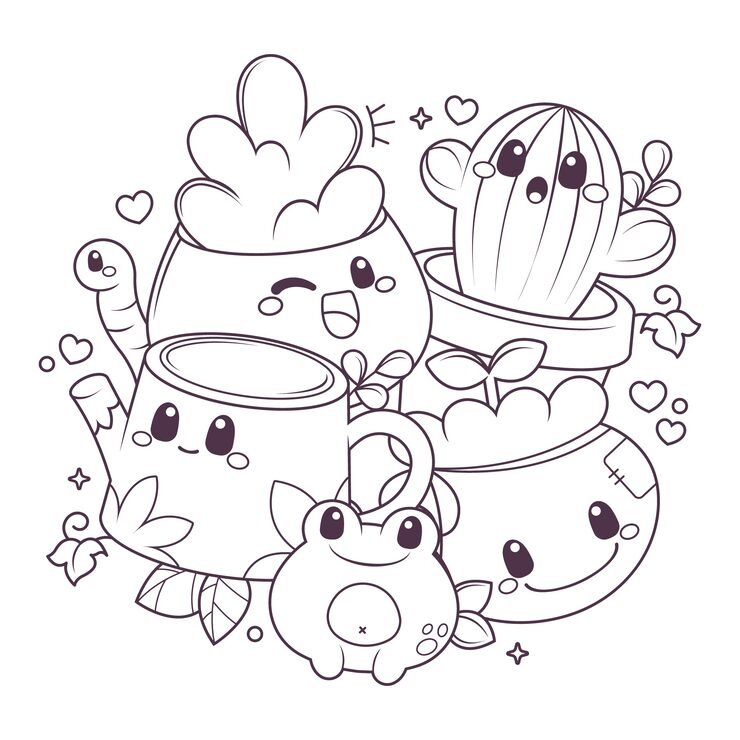 Hand Drawn Kawaii Illustration 23 2151187368