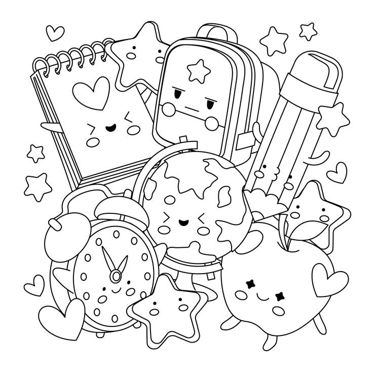 Hand Drawn Kawaii Illustration 23 2151188656