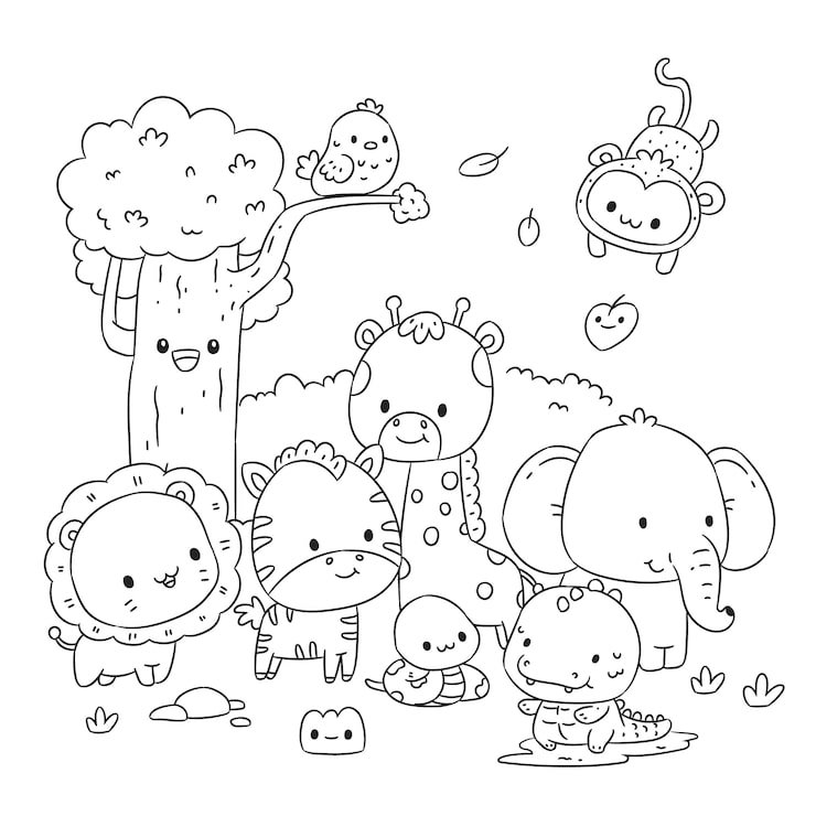 Hand Drawn Kawaii Illustration 23 2151197596