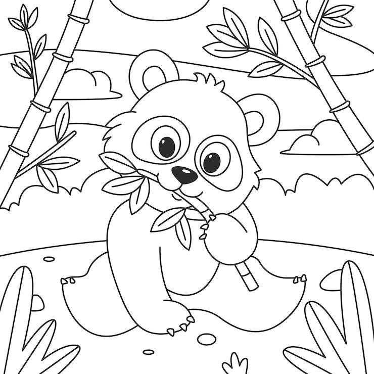 Hand Drawn Koala Outline Illustration 23 2150548140