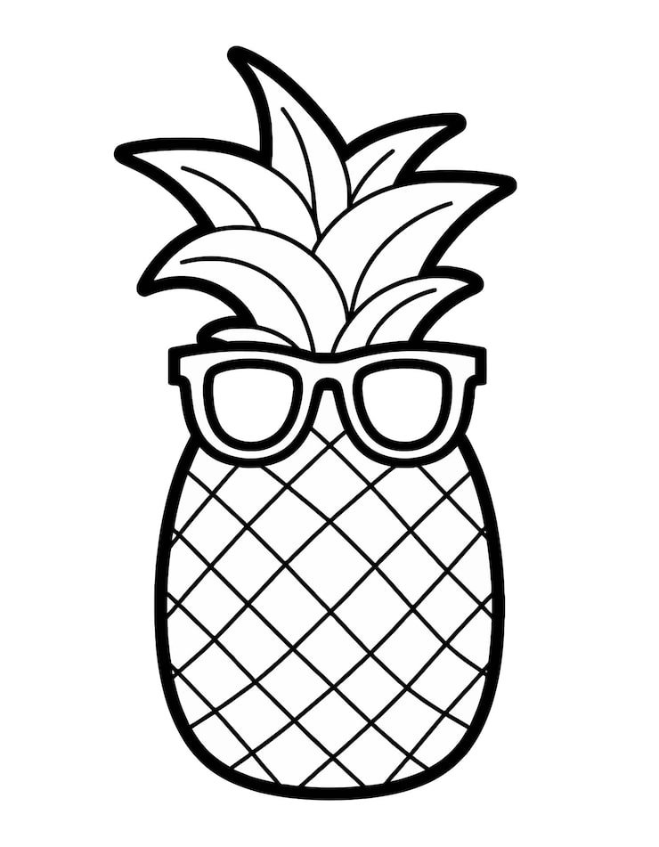 Pineapple With Sunglasses It Pair Sunglasses Top 1166600 992